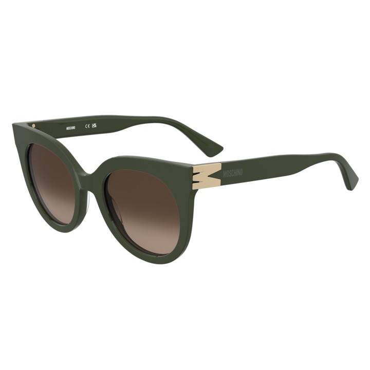 Lunettes de soleil Moschino MOS212/S Green / verres Brown Shaded (1ED-HA)
