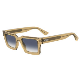 Lunettes de soleil Moschino MOS214/S Champagne / verres Dk Blue Shaded (HAM-08)