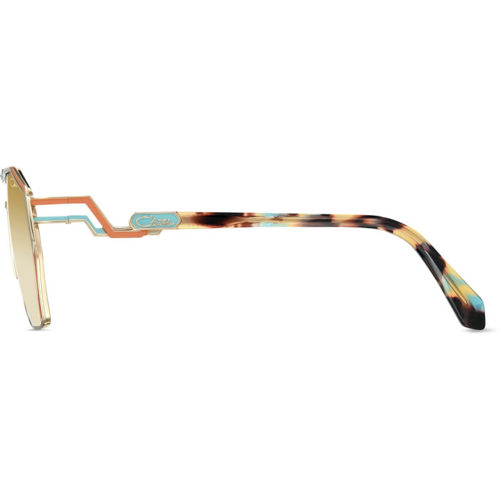 Cazal 9506 004 mangue-or - vue de profil