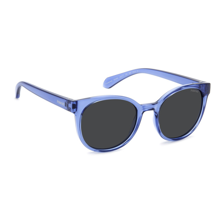 Lunettes de soleil Polaroid Kids PLD 8076/S Violet / verres Grey Polarized (B3V-M9)