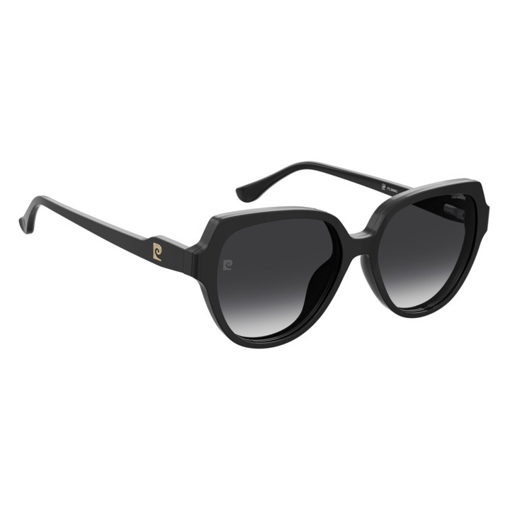 Lunettes de vue avec clip solaire Pierre Cardin P.C. 8556/C Black / verres Grey Shaded Polarized (807-WJ)