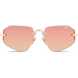 Cazal 9509 004 rosé or-orange - vue de face