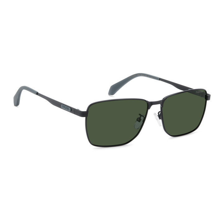 Lunettes de soleil Polaroid PLD 2171/G/S/X Matte Black Silver / verres Green Polarized (124-UC)