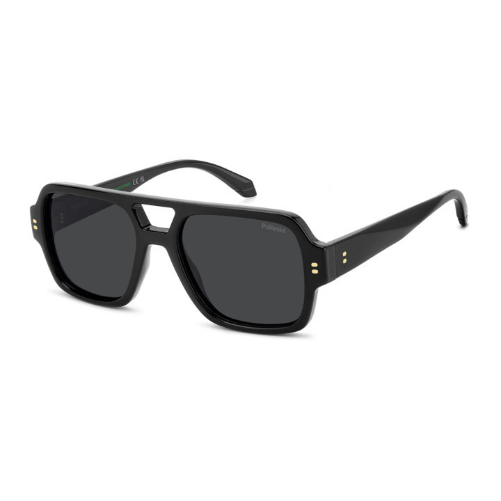 Lunettes de soleil Polaroid PLD 6250/S/X Black / verres Grey Polarized (807-M9)