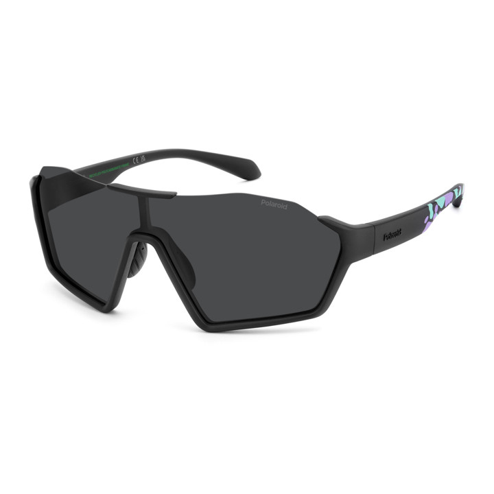 Lunettes de soleil Polaroid PLD 7062/S Matte Black / verres Grey Polarized (003-M9)