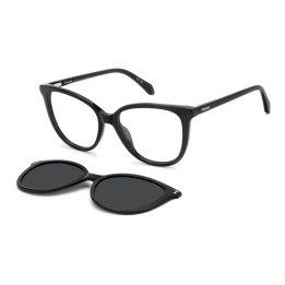 Lunettes de vue avec clip solaire Polaroid PLD D605/C Black / verres Grey Polarized (807-M9)