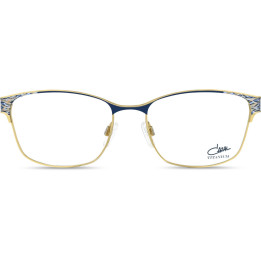 Cazal 1294 001 bleu gris-or - vue de face