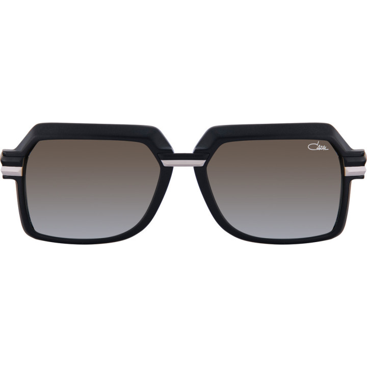 Cazal 8043 002 noir-argent mat - vue de face