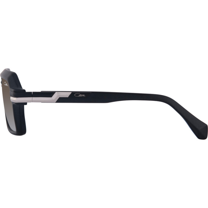 Cazal 8043 002 noir-argent mat - vue de profil