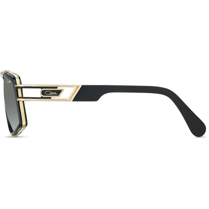 Cazal 8046 001 noir-or - vue de profil