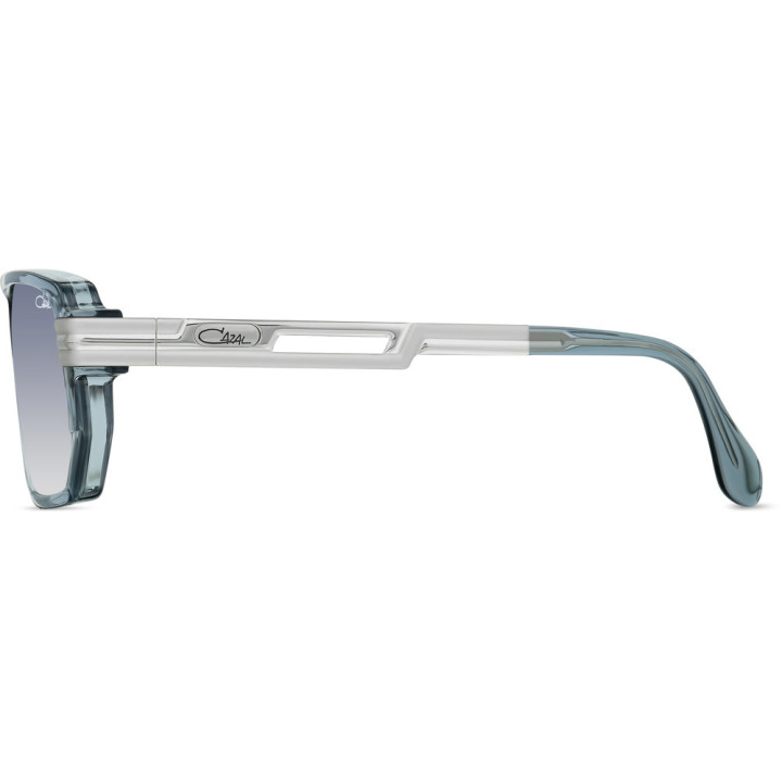 Cazal 8045 003 gris-argent - vue de profil