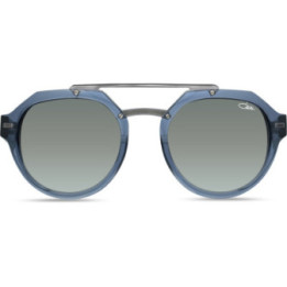 Cazal 8047 003 bleu nuit-gun métal - vue de face