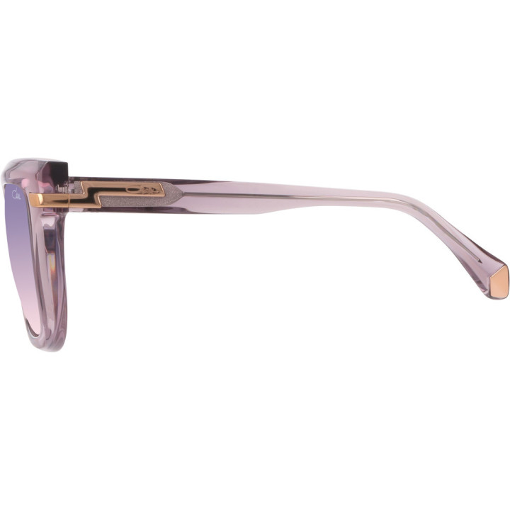 Cazal 8502 006 violet-rosé or - vue de profil