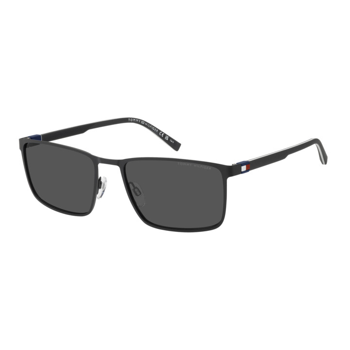 Lunettes de soleil Tommy Hilfiger TH 2319/S Black / verres Grey (807-IR)
