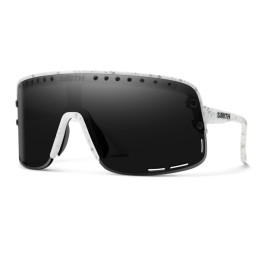 Lunettes de soleil Smith ULTRALITE White Pattern Black / verres Grey Highcontrast (6YX-1C)