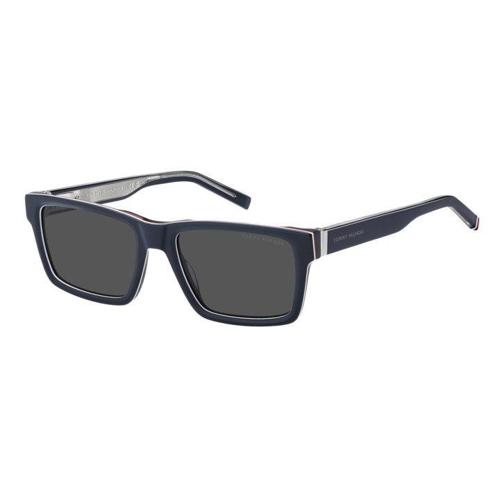 Lunettes de soleil Tommy Hilfiger TH 2309/S Blue / verres Grey (PJP-IR)