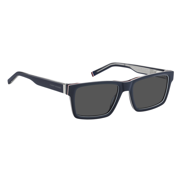 Lunettes de soleil Tommy Hilfiger TH 2309/S Blue / verres Grey (PJP-IR)