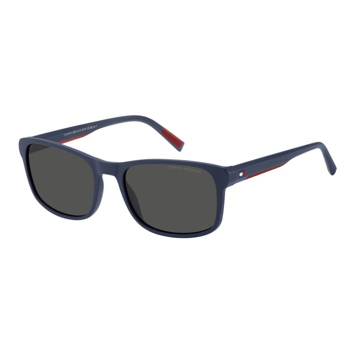 Lunettes de soleil Tommy Hilfiger TH 2325/S Blue / verres Grey (PJP-IR)