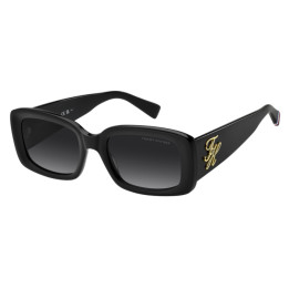 Lunettes de soleil Tommy Hilfiger TH 2343/S Black / verres Dark Grey Shaded (807-9O)
