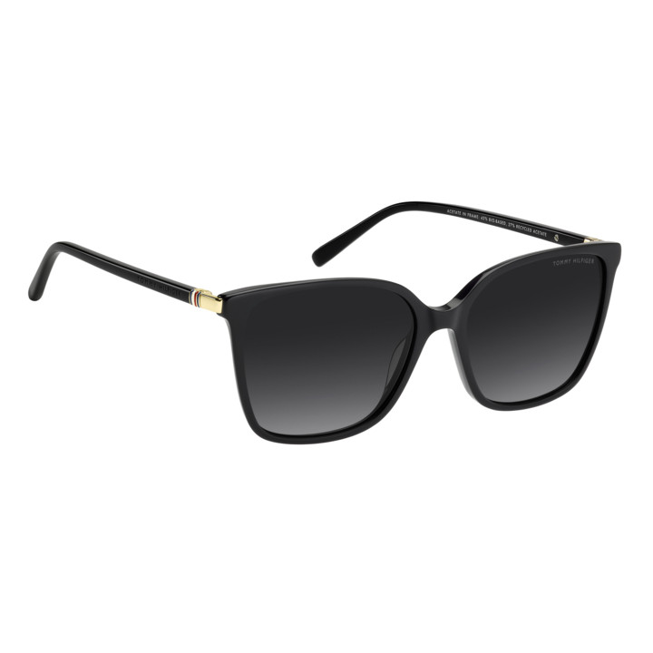 Lunettes de soleil Tommy Hilfiger TH 2349/S Black / verres Dark Grey Shaded (807-9O)