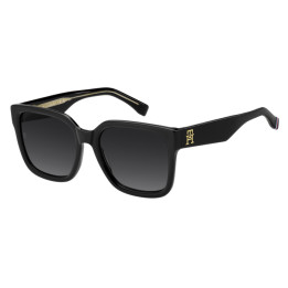 Lunettes de soleil Tommy Hilfiger TH 2342/S Black / verres Dark Grey Shaded (807-9O)