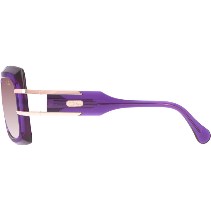 Cazal 8508 001 violet-or - vue de profil