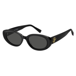 Lunettes de soleil Tommy Hilfiger TH 2344/S Black / verres Grey (807-IR)