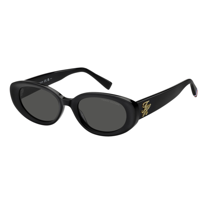 Lunettes de soleil Tommy Hilfiger TH 2344/S Black / verres Grey (807-IR)