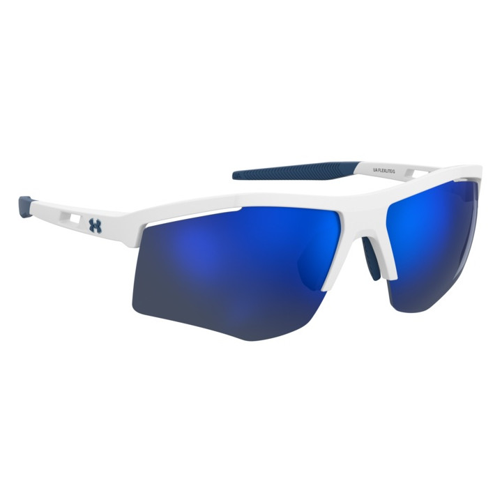 Lunettes de soleil Under Armour UA FLEXLITE/G Matte White Blue / verres Blue Multilayer (WWK-Z0)