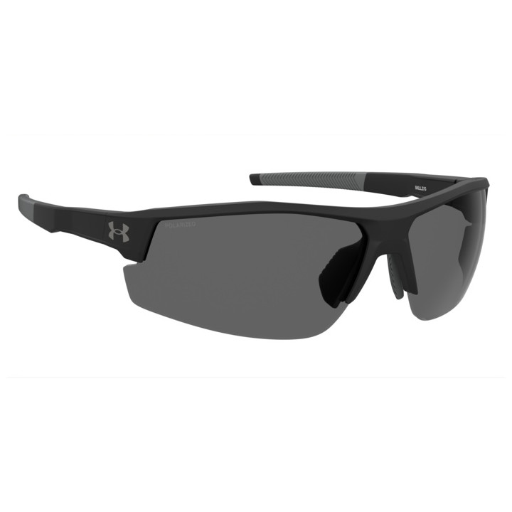 Lunettes de soleil Under Armour UA SKILLZ/G Matte Black Grey / verres Grey Polarized Oleophobic (O6W-6C)