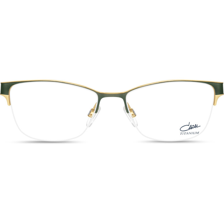 Cazal 1295 001 pistache-or - vue de face
