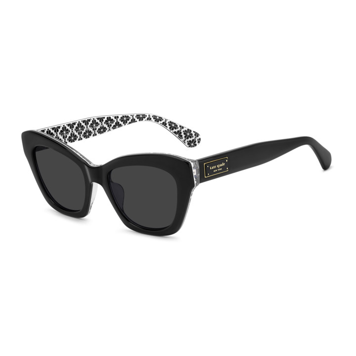 Lunettes de soleil Kate Spade KS DAINA 2/G/S Black / verres Grey (807-IR)