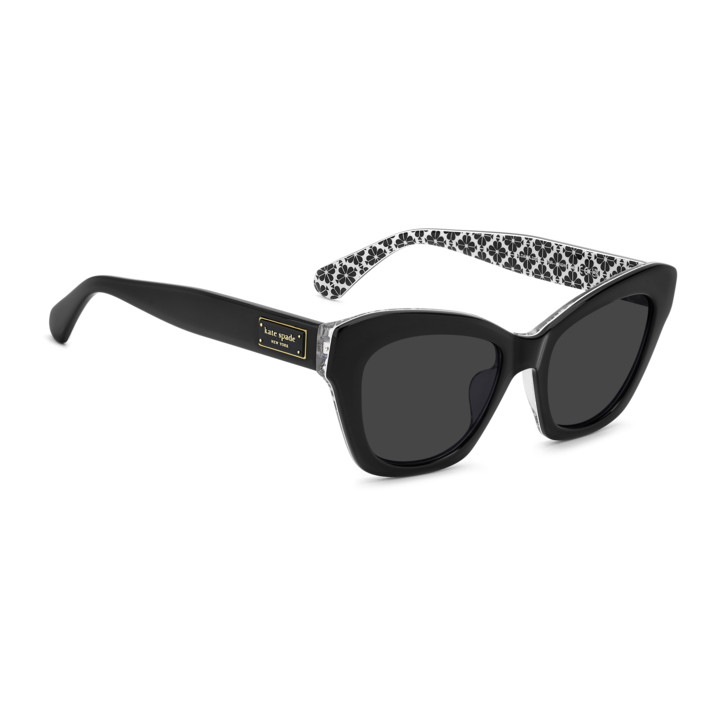Lunettes de soleil Kate Spade KS DAINA 2/G/S Black / verres Grey (807-IR)