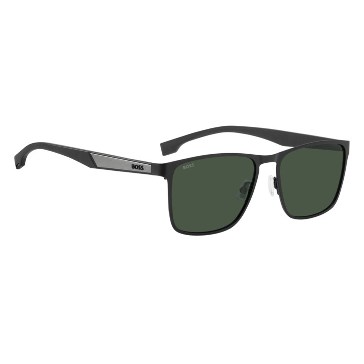 Lunettes de soleil BOSS 1826/S Matte Black / verres Green (003-QT)