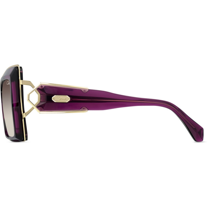 Cazal 8514 003 prune-or - vue de profil
