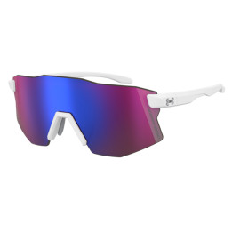 Lunettes de soleil Under Armour UA GRID PRO/G Matte White Pink / verres Pink Mirror (JQO-34)