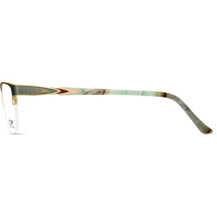 Cazal 1295 001 pistache-or - vue de profil