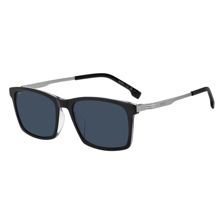 Lunettes de soleil BOSS 1836/G/S Black Crystal / verres Blue (7C5-KU)
