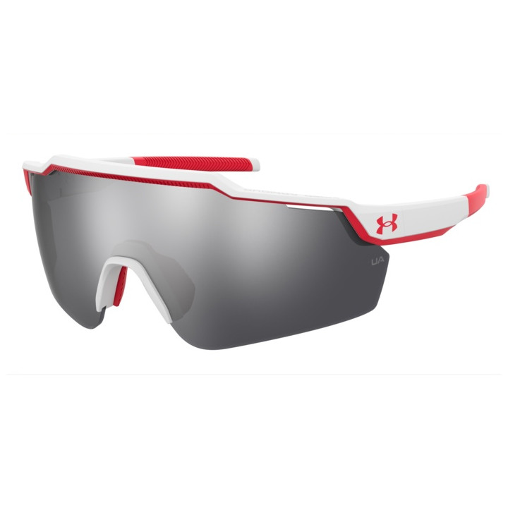 Lunettes de soleil Under Armour UA LEVELUP Matte Red White 2 / verres Silver Oleophobic (5SK-QI)