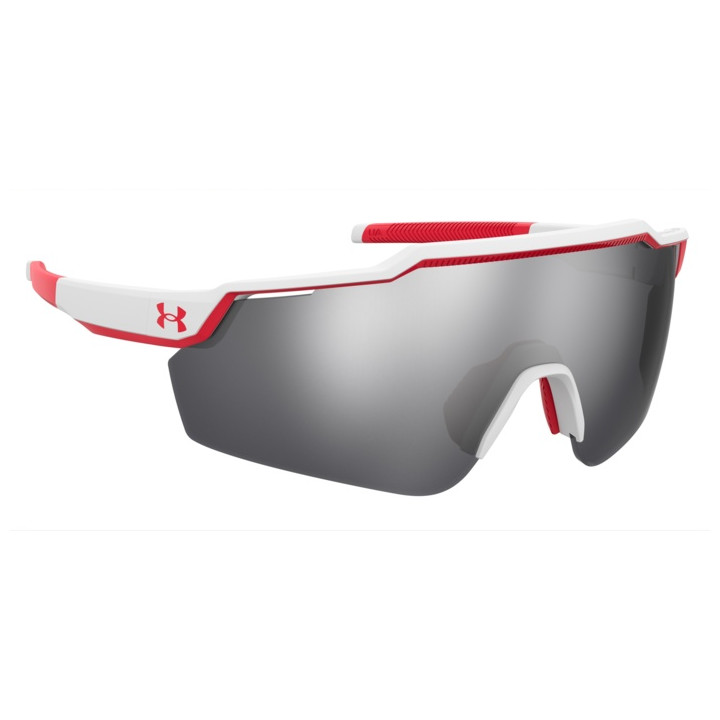 Lunettes de soleil Under Armour UA LEVELUP Matte Red White 2 / verres Silver Oleophobic (5SK-QI)