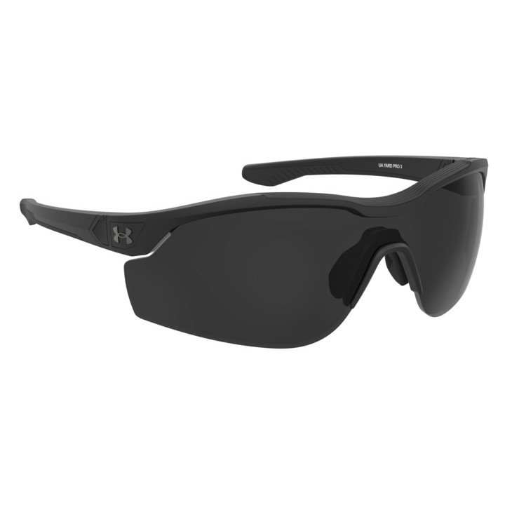 Lunettes de soleil Under Armour UA YARD PRO 2 Matte Black / verres Grey Oleophobic (003-KA)