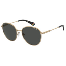 Lunettes de soleil Polaroid PLD 6215/S/XN Gold Grey / verres Grey Polarized (2F7-M9)