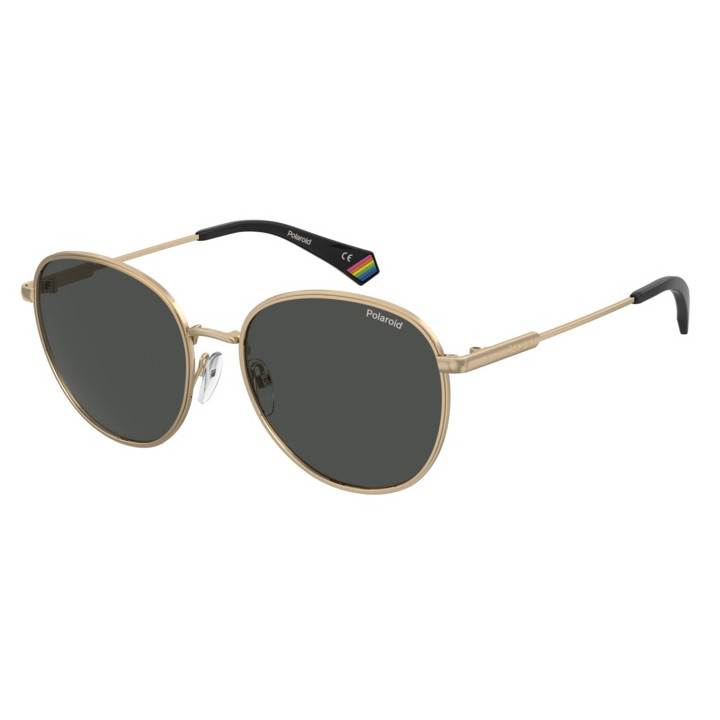Lunettes de soleil Polaroid PLD 6215/S/XN Gold Grey / verres Grey Polarized (2F7-M9)