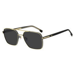 Lunettes de soleil BOSS 1846/G/S Black Gold / verres Grey (2M2-IR)