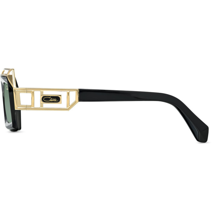 Cazal 8517 001 noir-or - vue de profil