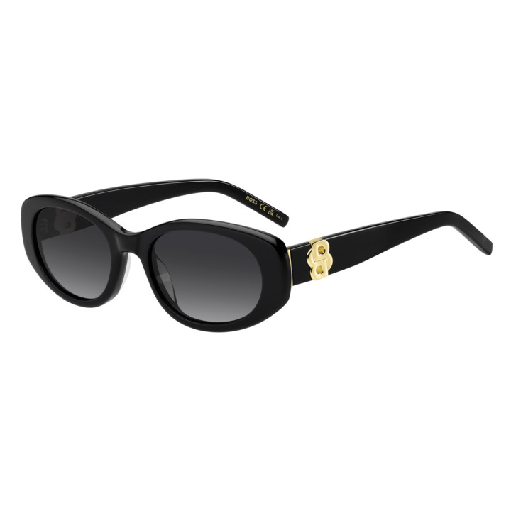Lunettes de soleil BOSS 1859/G/S Black / verres Dark Grey Shaded (807-9O)