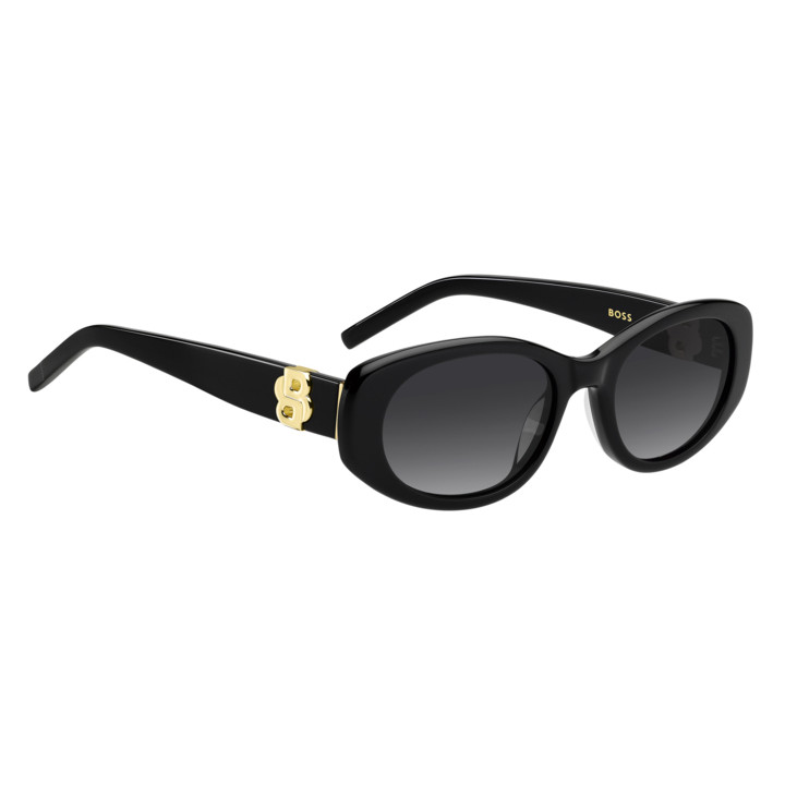 Lunettes de soleil BOSS 1859/G/S Black / verres Dark Grey Shaded (807-9O)