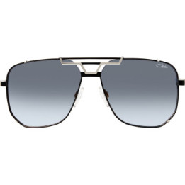 Cazal 9090 002 noir-argent - vue de face