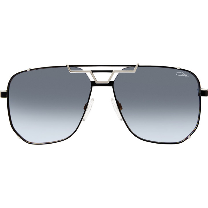 Cazal 9090 002 noir-argent - vue de face