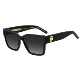 Lunettes de soleil BOSS 1860/S Black / verres Dark Grey Shaded (807-9O)